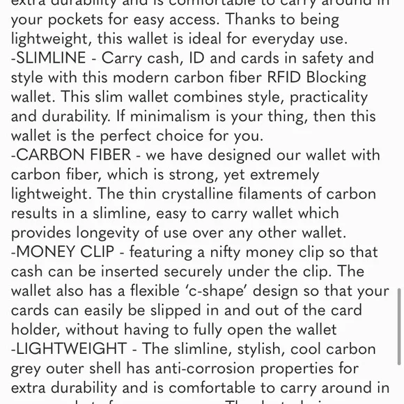 Minimalist Metal RFID Blocker Technology, Slim Super Lightweight